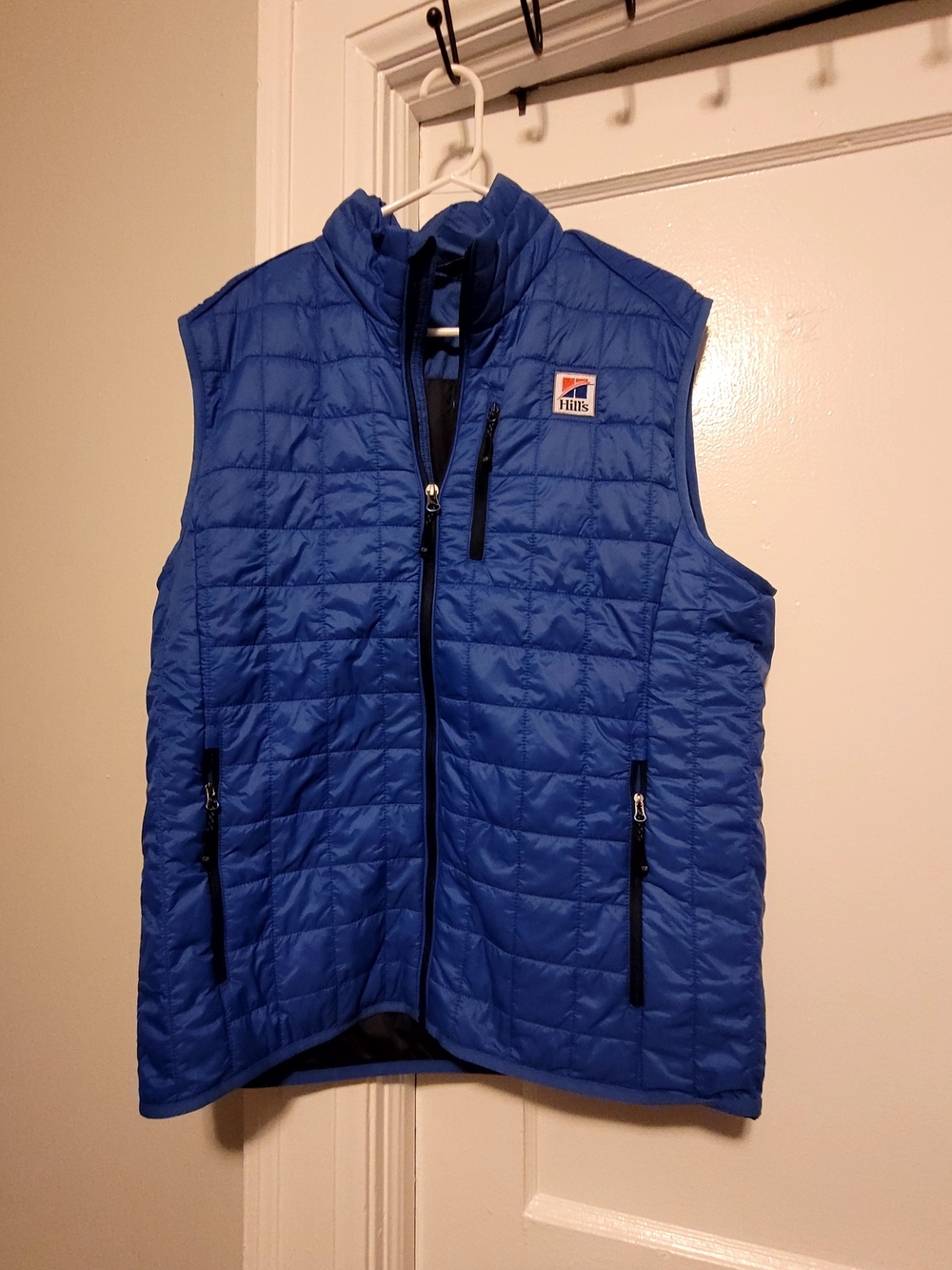 Cutter & Buck Rainier Primaloft Blue Puffer Men's LG Vest Hills Collab Brocore